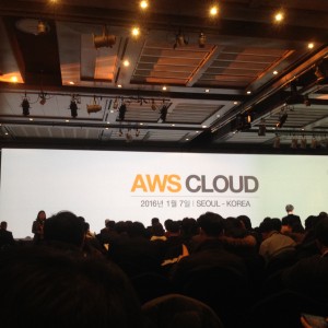 AWS CLOUD 2016 Seoul