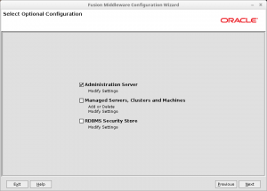 WebLogic 10.3.6 서버 선택